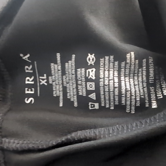 Serra Ladies Faux Leather Legging Size XL NWTG - Picture 5 of 11